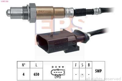 Lambda Sensor EPS 1.997.750