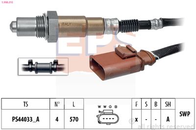 Lambda Sensor EPS 1.998.315