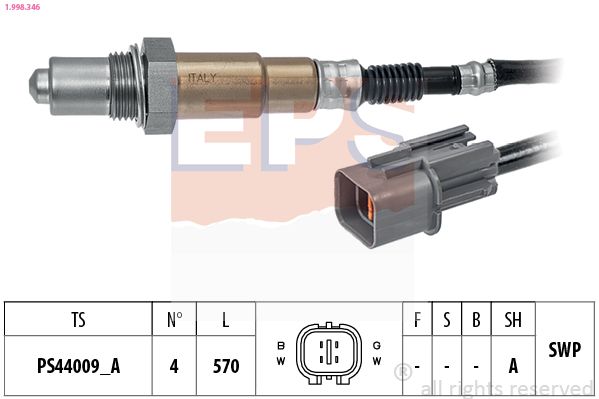 EPS 1.998.346 Lambda Sensor