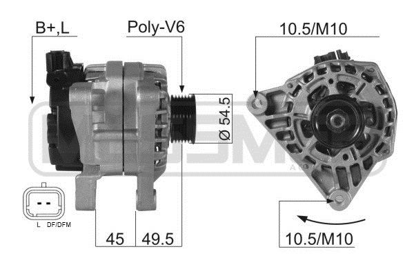 ERA 210054 Alternator