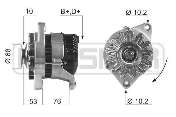 ERA 210214A Alternator