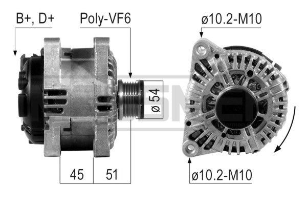 ERA 210243 Alternator