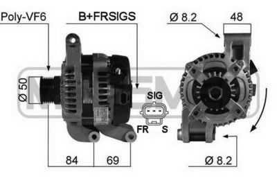 Alternator ERA 210328