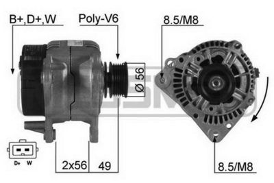 Alternator ERA 210350