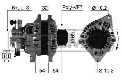 Alternator ERA 210381