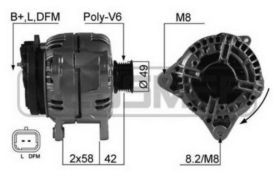 Alternator ERA 210567