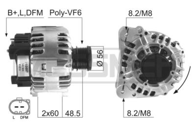 Alternator ERA 210597