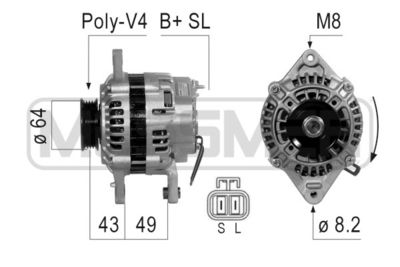 Alternator ERA 210804