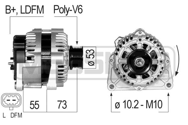 ERA 210827 Alternator