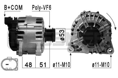 Alternator ERA 210878