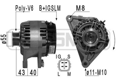 Alternator ERA 210980