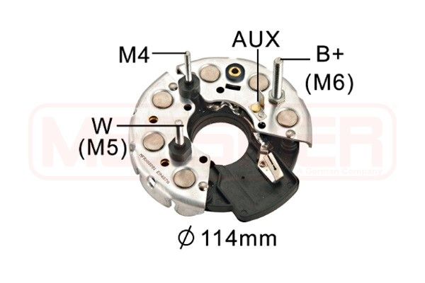 ERA 215321 Rectifier, alternator