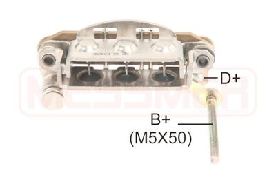 Rectifier, alternator ERA 215620