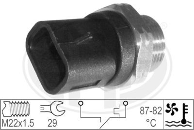 Temperature Switch, radiator fan ERA 330178