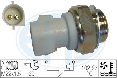 Temperature Switch, radiator fan ERA 330185