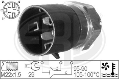 Temperature Switch, radiator fan ERA 330217