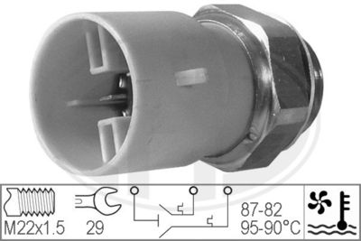 Temperature Switch, radiator fan ERA 330218