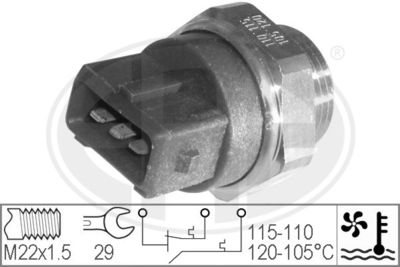 Temperature Switch, radiator fan ERA 330227