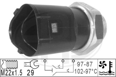 Temperature Switch, radiator fan ERA 330230