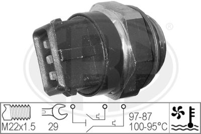 Temperature Switch, radiator fan ERA 330271