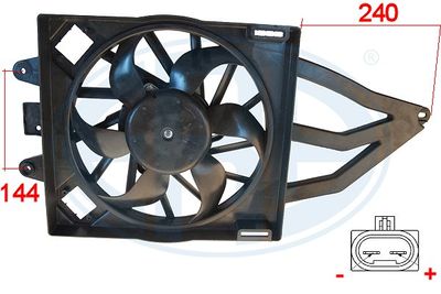 Fan, engine cooling ERA 352007