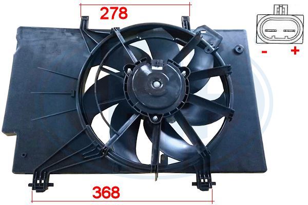 ERA 352008 Fan, engine cooling