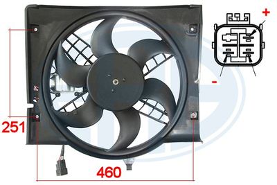 Fan, engine cooling ERA 352010