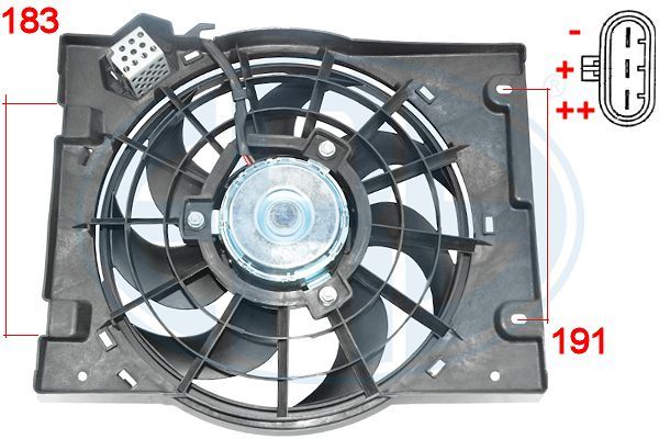 ERA 352066 Fan, engine cooling