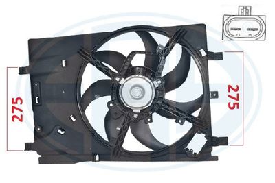 Fan, engine cooling ERA 352077