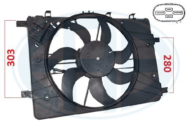 ERA 352098 Fan, engine cooling