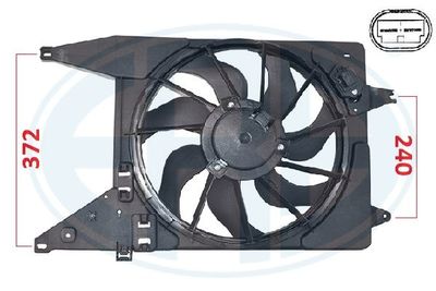 Fan, engine cooling ERA 352103