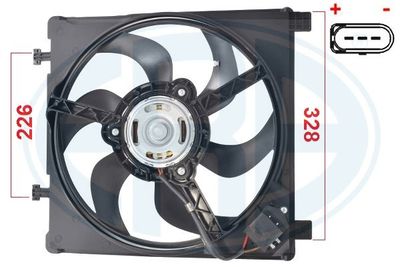 Fan, engine cooling ERA 352123