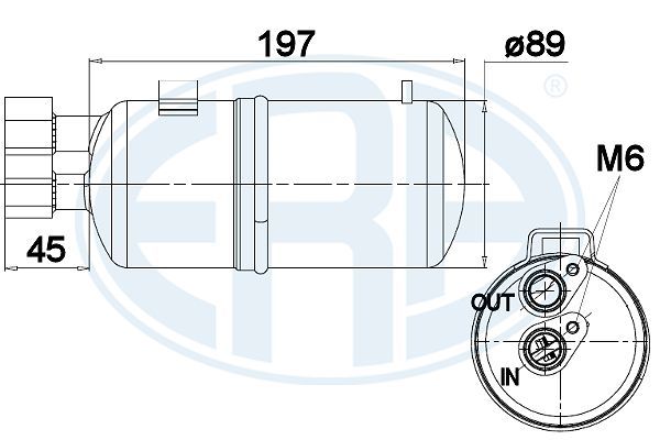 ERA 668006 Dryer, air conditioning