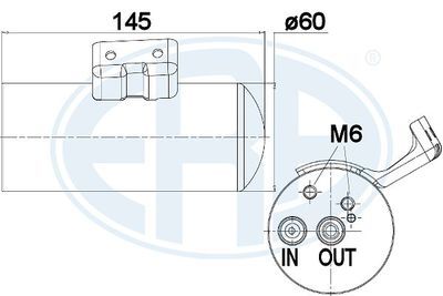 Dryer, air conditioning ERA 668025