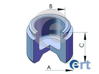 ERT 150223-C Piston, brake caliper