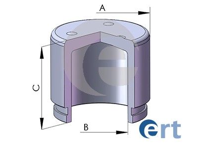 Piston, brake caliper ERT 150292-C