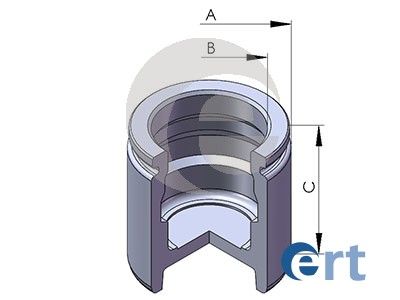 ERT 150382-C Piston, brake caliper