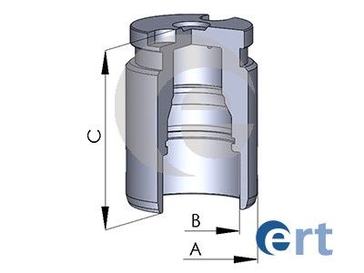 ERT 150400-C Piston, brake caliper