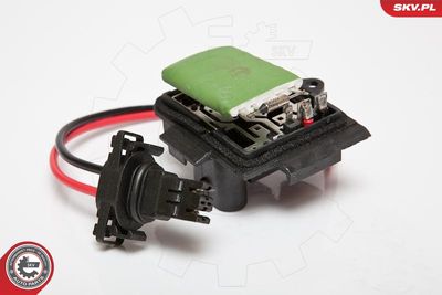 Resistor, interior blower ESEN SKV 95SKV025