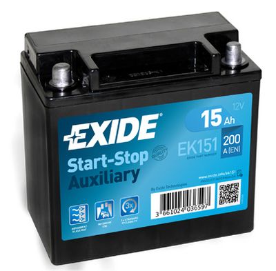 Starter Battery EXIDE EK151