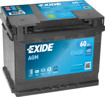 Starter Battery EXIDE EK600