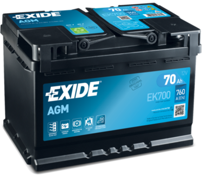Starter Battery EXIDE EK700