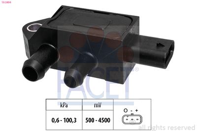 Sensor, exhaust pressure FACET 10.3404