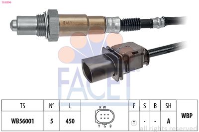 Lambda Sensor FACET 10.8396