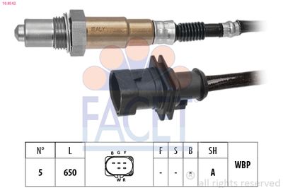 Lambda Sensor FACET 10.8542