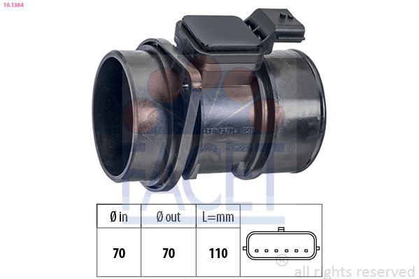 FACET 10.1364 Mass Air Flow Sensor