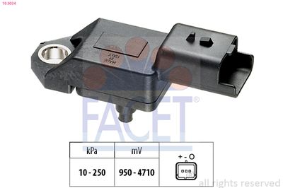 Air Pressure Sensor, altitude adaption FACET 10.3034