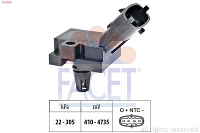 Air Pressure Sensor, altitude adaption FACET 10.3186