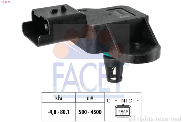 FACET 10.3270 Air Pressure Sensor, altitude adaption