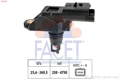 Air Pressure Sensor, altitude adaption FACET 10.3328